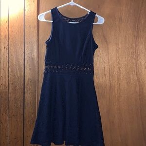 Navy blue dress